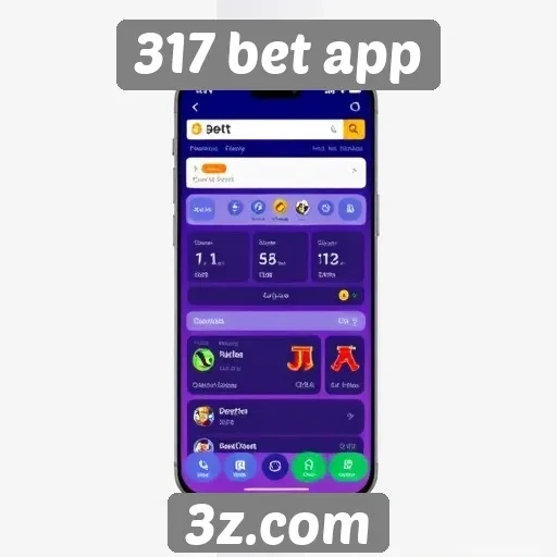 Análise da interface do 317 bet app